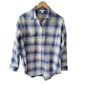 NWOT Old Navy Boyfriend Flannel Shirt - Women's Size Medium